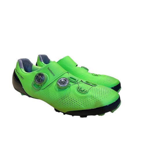 Shimano XC9 Mountain Bike Mens Cycling Shoes Green Size EUR 43 US 8.9 SH-XC901 - Picture 4 of 9
